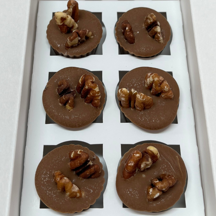 Caramel Pecan Tortoiseshell Cups