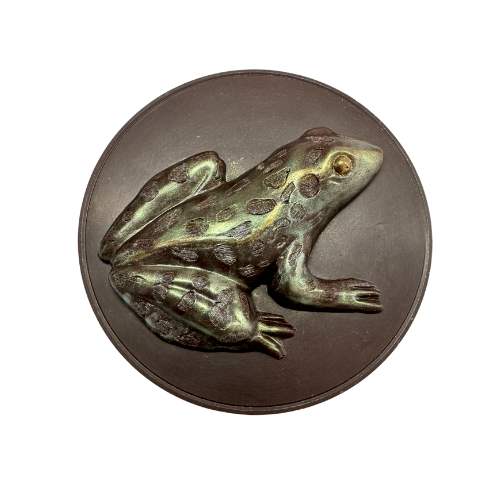 Leopard Frog Medallion